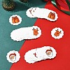 100Pcs Christmas Theme Paper Printed Gift Tags CDIS-FS0001-17-8