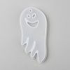 Halloween DIY Ghost Pendant Silicone Molds DIY-P006-43-3