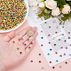 480pcs Glass Sew on Rhinestone FIND-HS0001-62B-3
