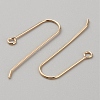 Brass Earring Hooks KK-WH0044-141A-G-2