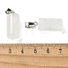 Natural Quartz Crystal Pendants G-B127-17P-08-3