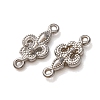 304 Stainless Steel Connector Charms STAS-N124-53P-2