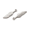 Non-Tarnish 201 Stainless Steel Pendants STAS-J401-VF629-1-2