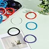 50pcs 5 colors Girl's Hair Accessories OHAR-LP0001-07-1