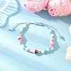 Handmade Porcelain Beaded Bracelets BJEW-JB12473-01-1