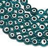 Handmade Evil Eye Lampwork Beads LAMP-C028-02-4