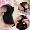 42Pcs Spray Painted Alloy Stud Earring Findings FIND-ME0004-21B-4