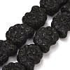 Natural Lava Rock Beads Strands G-G347-01D-2