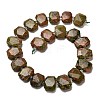 Natural Unakite Beads Strands G-H078-B13-01-3