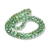 Electroplate Glass Beads X1-EGLA-D030-19K-2
