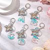 Butterfly Shape Resin & Acrylic Keychain KEYC-JKC01067-2