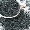 Transparent Inside Colours Glass Seed Beads X1-SEED-A032-04R-1