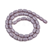 Opaque Glass Beads Strands GLAA-Z015-02C-2