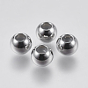 304 Stainless Steel Beads STAS-F139-062P-6mm-1