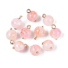 Alloy Glass Pendants GLAA-P080-04G-11-1