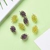 Autumn Theme Resin Pendants KY-I007-46-5