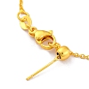 Brass Cable Chains Bracelets for Women BJEW-G735-09G-2