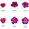 Aluminum Rose Flower FALUM-PH0001-01-5