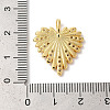 Rack Plating Brass Clear Cubic Zirconia Pendants X-KK-Z056-13G-3