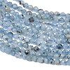 Natural Devil Blue Aquamarine Beads Strands GG-CBAF158-D01-06-4