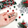75Pcs 3 Colors Acrylic Resin Rhinestone Graduated Beads RESI-GA0001-35-3