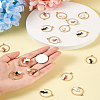 Kissitty 30Pcs 3 Colors Zinc Alloy Enamel Pendants ENAM-KS0001-06-15