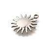 304 Stainless Steel Pendants STAS-C122-02P-2