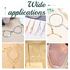 300Pcs 6 Colors Zinc Alloy Chain Extender FIND-HY0004-03-6