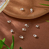10Pcs 925 Sterling Silver Bead Tips Knot Covers STER-TA0001-50-6