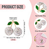 2Pcs Alloy Cherry Charms FIND-TA0009-30E-3