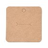 Blank Kraft Paper Finger Rings Display Cards X-CDIS-G005-02-1