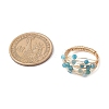 Natural Apatite Finger Rings RJEW-TA00221-01-3