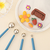 4Pcs Plastic Double Heads Modeling Clay Sculpting Tools Set TOOL-SP0001-08-5