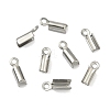 Tarnish Resistant 304 Stainless Steel Folding Crimp Ends LS-X-STAS-R063-28-1