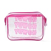 Transparent PVC Cosmetic Pouches ABAG-D008-02F-3