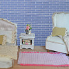 8Pcs 4 Colors Miniature Wallpapers DIY-GO0001-97-6