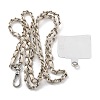 Zinc Alloy & PU Leather Universal Cell Phone Strap Crossbody Neck Strap Phone Charms AJEW-XCP0002-39-1