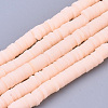 Handmade Polymer Clay Beads Strands CLAY-R089-6mm-089-1