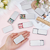 80Pcs Slide Top Tinplate Trinket Storage Boxes CON-WA0001-03-3