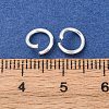 Brass Open Jump Rings KK-G604-08S-03-4