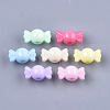 Opaque Solid Color Acrylic Beads MACR-T030-16-1