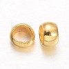 Rondelle Brass Crimp Beads KK-L134-31-2