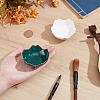 2Pcs 2 Colors Porcelain Brush Holder OFST-PH0001-06A-3