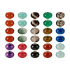 225Pcs 15 Style Natural Agate Round Beads G-TA0001-36-19