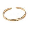 304 Stainless Steel Cuff Bangles for Women BJEW-H635-02G-2