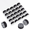 25Pcs Polyester Sewing Thread with Transparent Bobbin Box Sets SENE-WH20003-001C-1