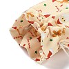Christmas Theme Cloth Printed Storage Bags ABAG-F010-02C-04-3