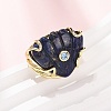 Natural Lapis Lazuli Cuff Rings GG-CBA5FCC-04G-06-2