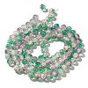 Crackle Glass Beads Strands CCG-C002-8mm-07-2