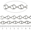 304 Stainless Steel Oval Link Chains CHS-K023-09P-3